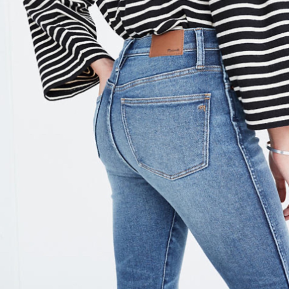NWOT‎ Madewell 10" high rise skinny jeans 27